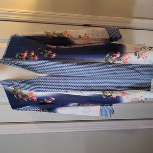 Multiples Floral Lightweight Kimono